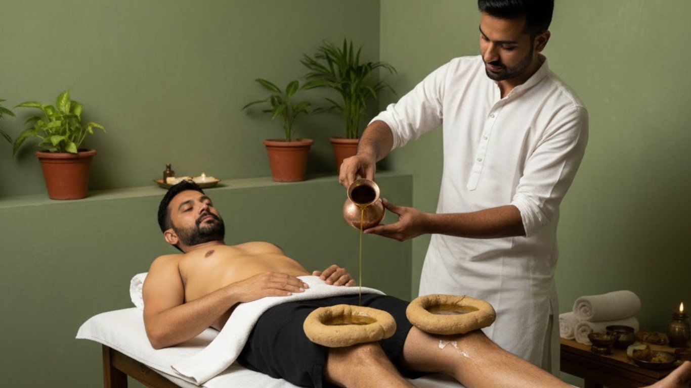 Janu Vasti Janu Vasti