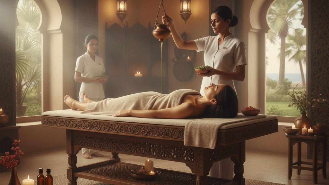 Hot Oil Therapy Sharjah